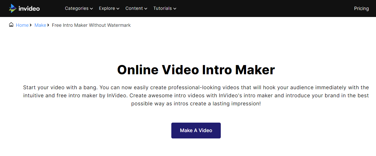 Best 5] Free Intro Makers without Watermark